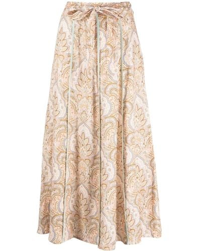 We Are Kindred Rok Met Paisley-print - Naturel