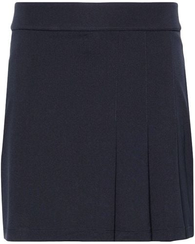 J.Lindeberg Thea Pleated Miniskirt - Blue