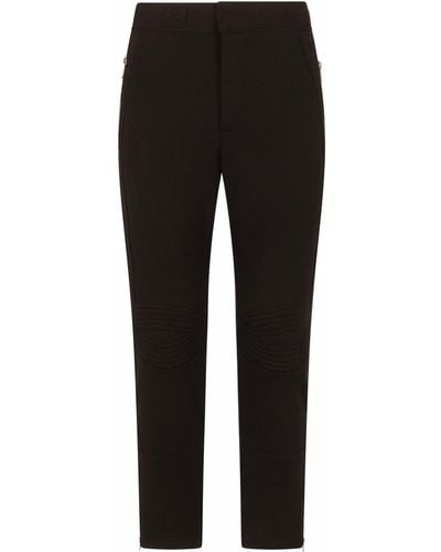 Dolce & Gabbana Pantalones de vestir slim - Negro