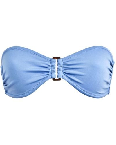 Vilebrequin Luce Strapless Bikini Top - Blue