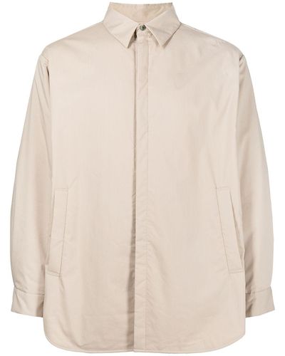 Rito Structure Relaxed Cotton Shirt - Natural