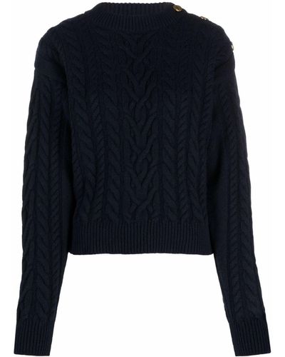 Blazé Milano リブニット セーター - ブルー
