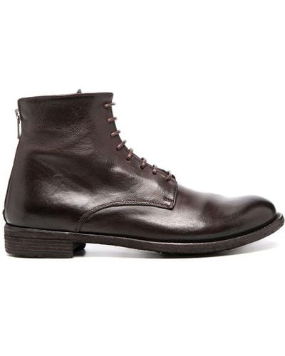 Officine Creative Lexikon Lace-up Boots - Brown