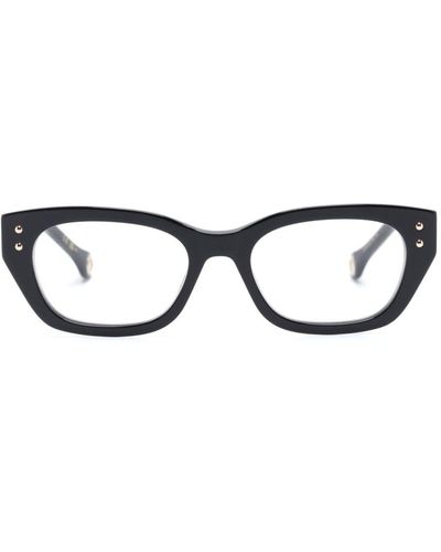 Carolina Herrera Her Brille im Cat-Eye-Design - Schwarz