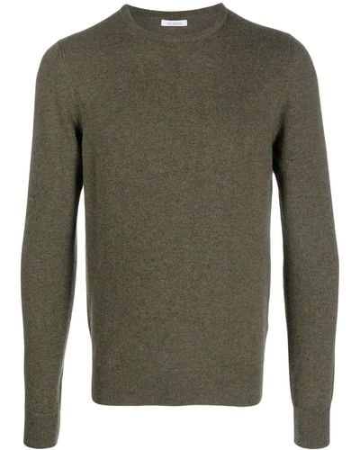 Malo Crew-neck Cashmere Sweater - Green