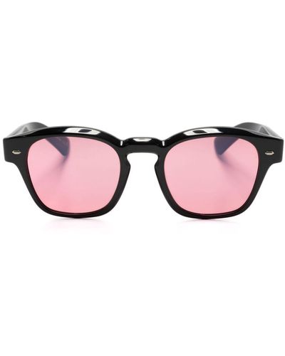 Oliver Peoples Maysen Sonnenbrille mit eckigem Gestell - Pink