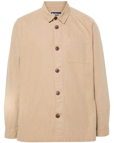 Barbour Long-sleeve Cotton Shirt - Natural