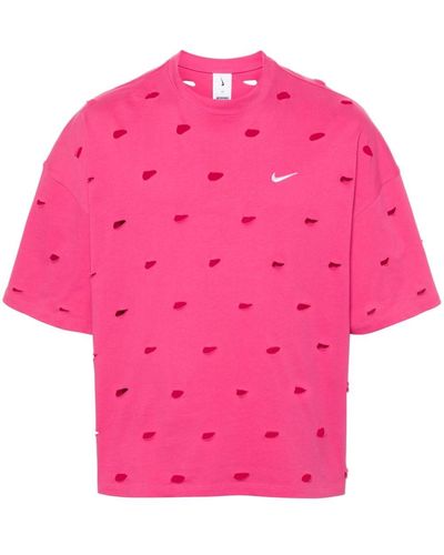 Nike X Jacquemus ロゴ Tシャツ - ピンク