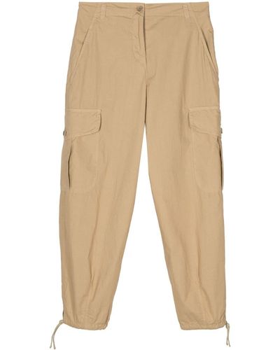 Aspesi Pantalones ajustados tipo cargo - Neutro