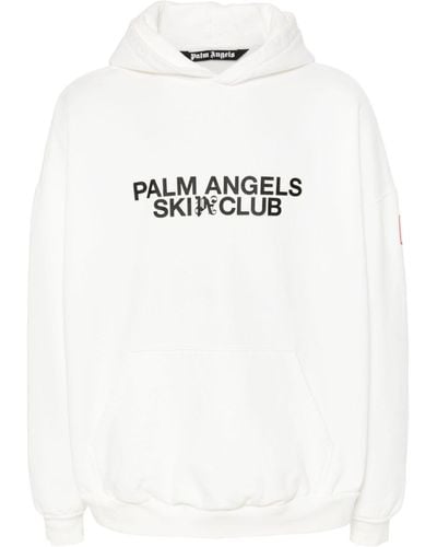 Palm Angels Ski Club Hoodie - Weiß