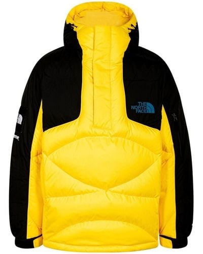 Supreme X The North Face 800-fill Padded Pullover Jacket - Yellow