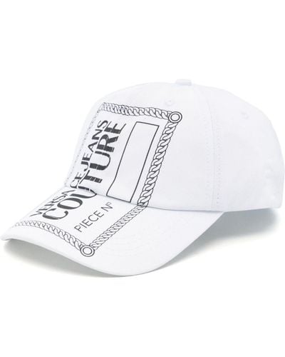 Versace Cappello da baseball con stampa - Bianco