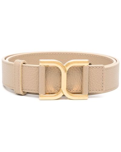 Chloé Marcie leather belt - Natur