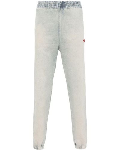 DIESEL D-lab Track Denim 068jx Tapered Jeans - Gray