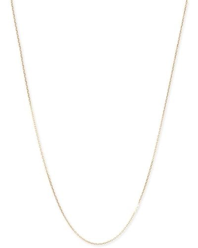 The Alkemistry 18kt Recycled Yellow Gold Nude Shimmer Chain Necklace - White