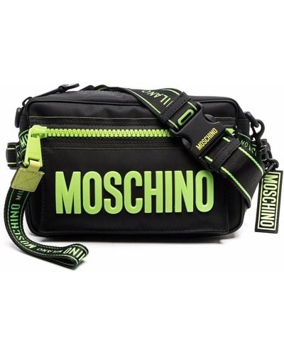Moschino ロゴ ベルトバッグ - ブラック