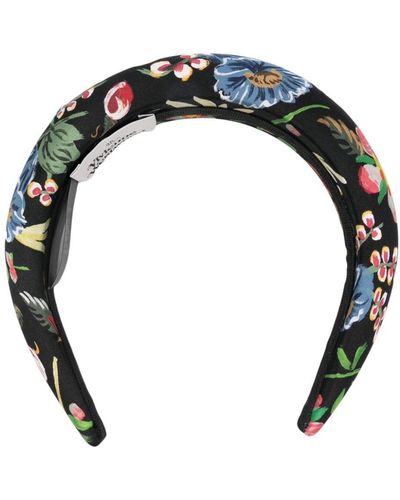 Vivienne Westwood Haarband Met Bloemenprint - Zwart
