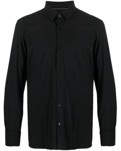BOSS Long-sleeves Button-up Shirt - Black
