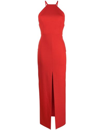 Solace London The Lila Maxi Dress - Red