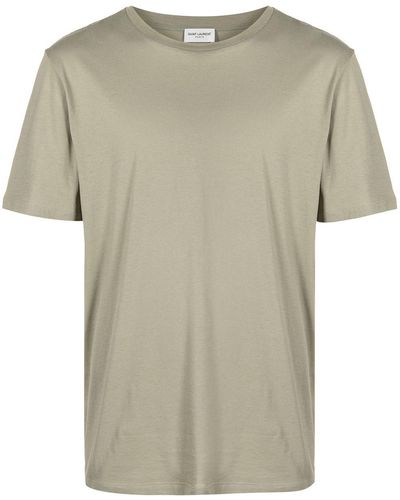Saint Laurent ロゴ Tシャツ - グリーン