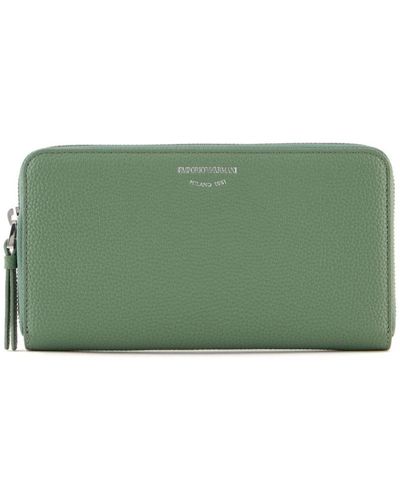 Emporio Armani Portafoglio MyEA in finta pelle - Verde