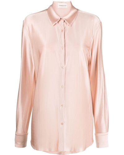 Alexandre Vauthier Klassisches Hemd - Pink
