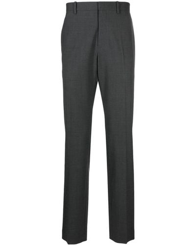 Theory Mayer Virgin-wool Blend Tailored Trousers - Grey