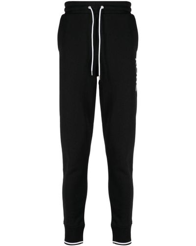 Michael Kors Logo-print Drawstring Track Pants - Black