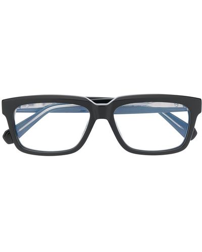 Brioni スクエア 眼鏡フレーム - ブラック