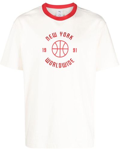 PUMA Camiseta con estampado gráfico de x Rhuigi - Blanco