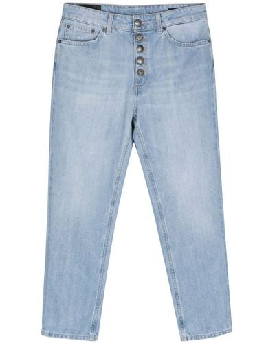 Dondup Koons Cropped Jeans - Blue