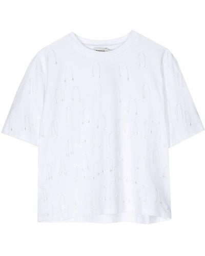 Jonathan Simkhai Amaru T-Shirt - Weiß