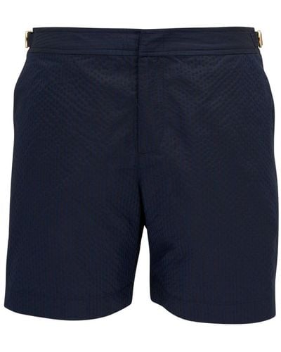 Orlebar Brown Ripstop-textured Swim Shorts - Blue