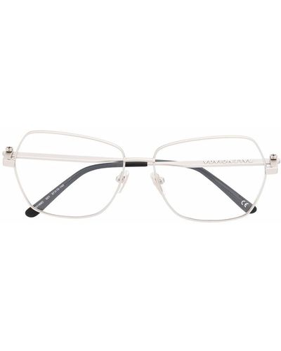 Balenciaga ジオメトリック眼鏡フレーム - メタリック