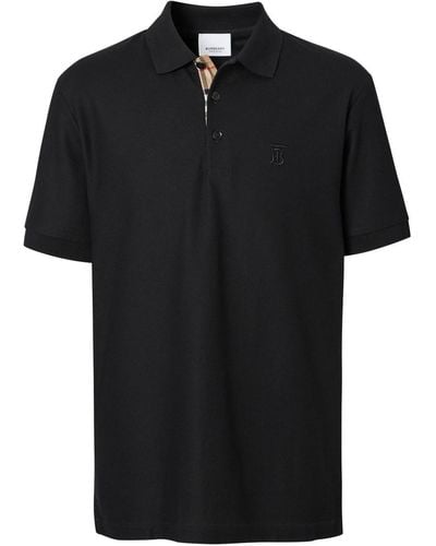 Burberry Poloshirt "Eddie" - Schwarz