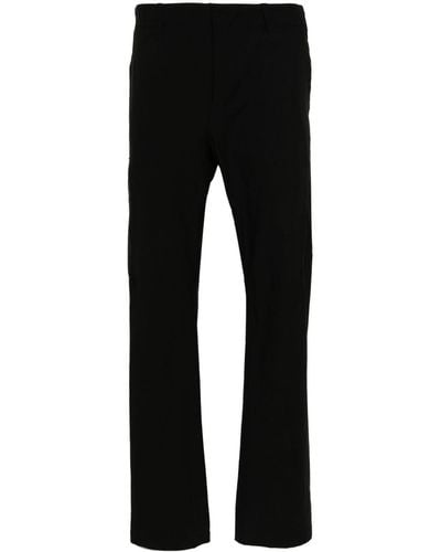 Post Archive Faction PAF Tonal stitching straight-leg trousers - Nero