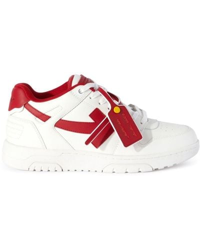 Off-White c/o Virgil Abloh 2024 Lunar New Year Out Of Office Sneakers - Rood