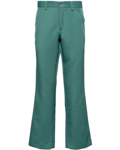 Kolor Straight-leg Pants - Green