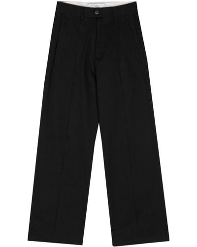 Societe Anonyme Row Red Straight-leg Trousers (pack Of Two) - Black