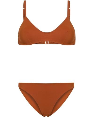 Lido Quarantatre Triangle Bikini Set - Brown