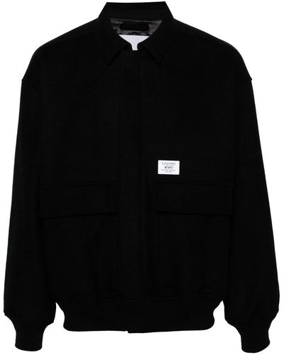 WTAPS Jfw-01 ジップアップ ボンバージャケット - ブラック