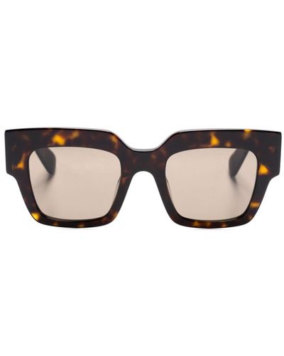 Kaleos Eyehunters Simone 3 Oversize Square-frame Sunglasses - Multicolour