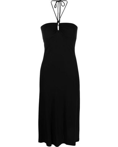 IRO ホルターネック ドレス - ブラック