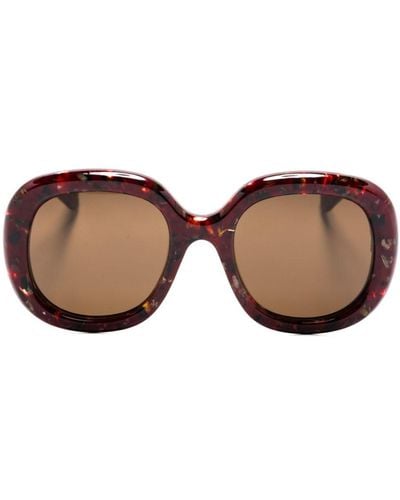 Chloé Oversized-frame Sunglasses - Brown