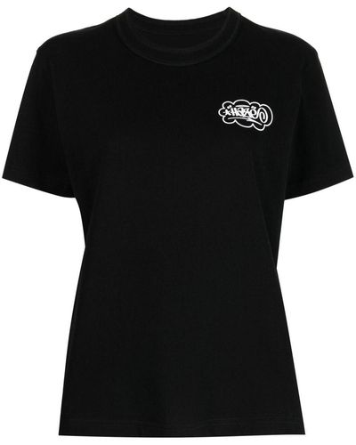 Sacai グラフィック Tシャツ - ブラック