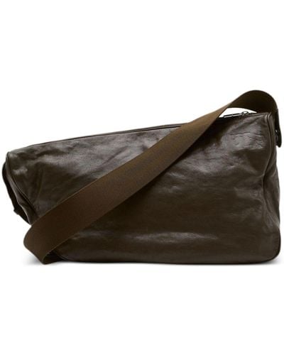 Burberry Large Shield Messenger Bag - Brown