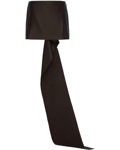 Prada Minifalda asimétrica - Negro