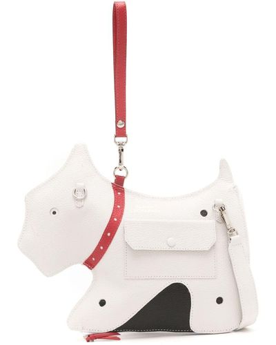 Sarah Chofakian Mini Terrier Leather Bag - Pink