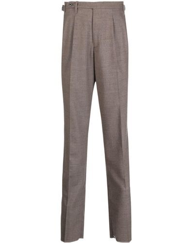 Boglioli Straight-leg Tailored Pants - Grey