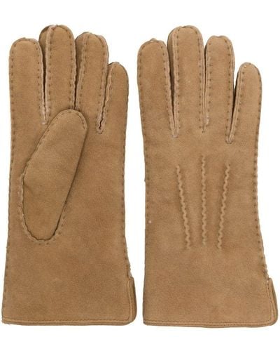 Dents Nancy Lambskin Gloves - Brown
